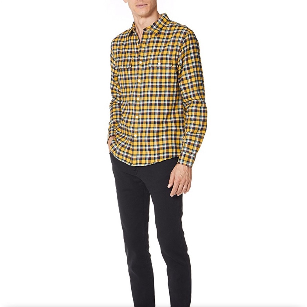 Frame Denim Wowona Flannel Long Sleeves Shirt